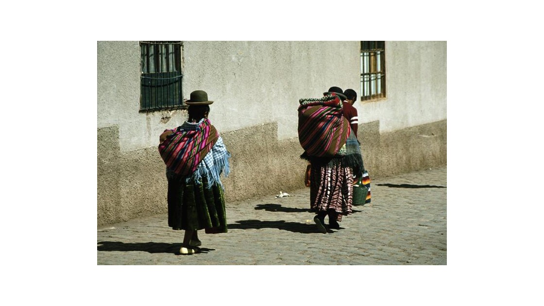 Street scene in Peru