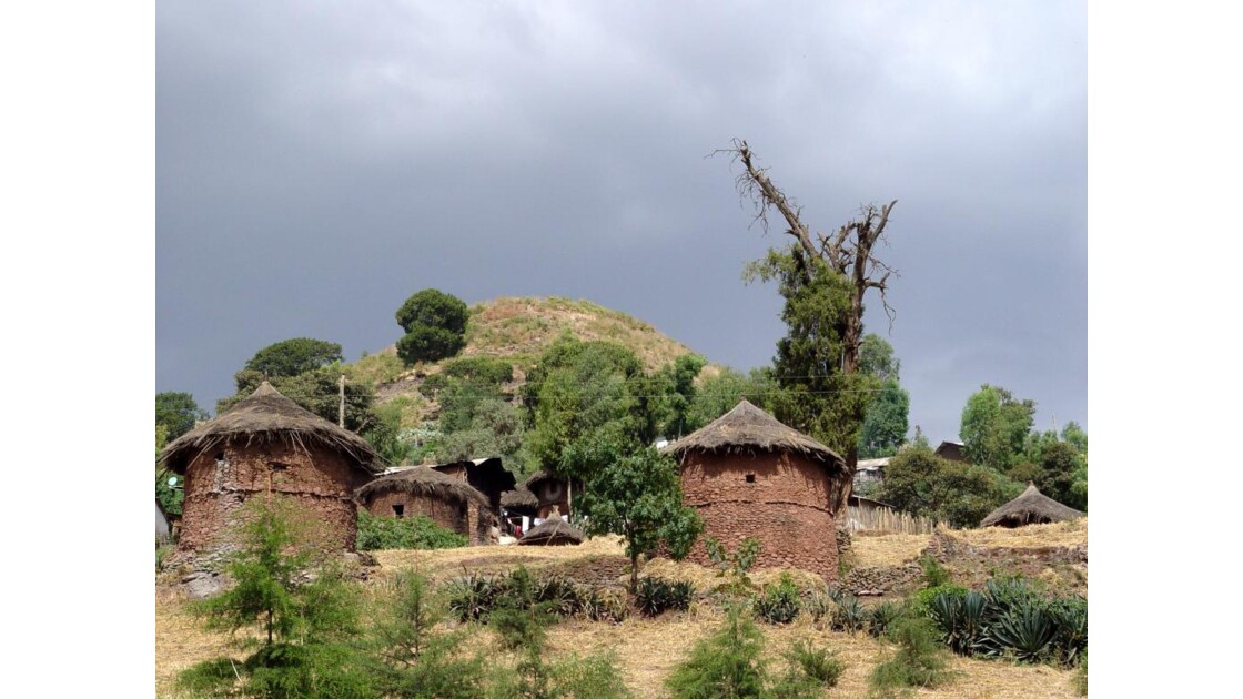 Village des Hauts plateaux Ethiopiens 2