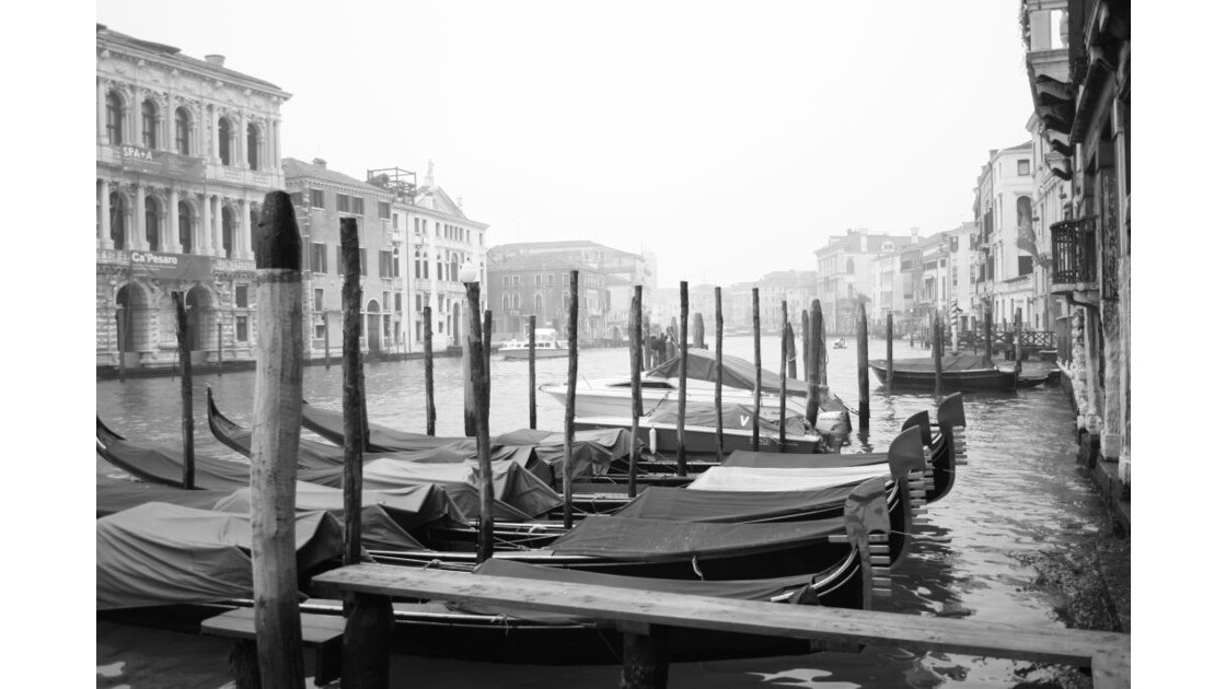 gondoles à Venise
