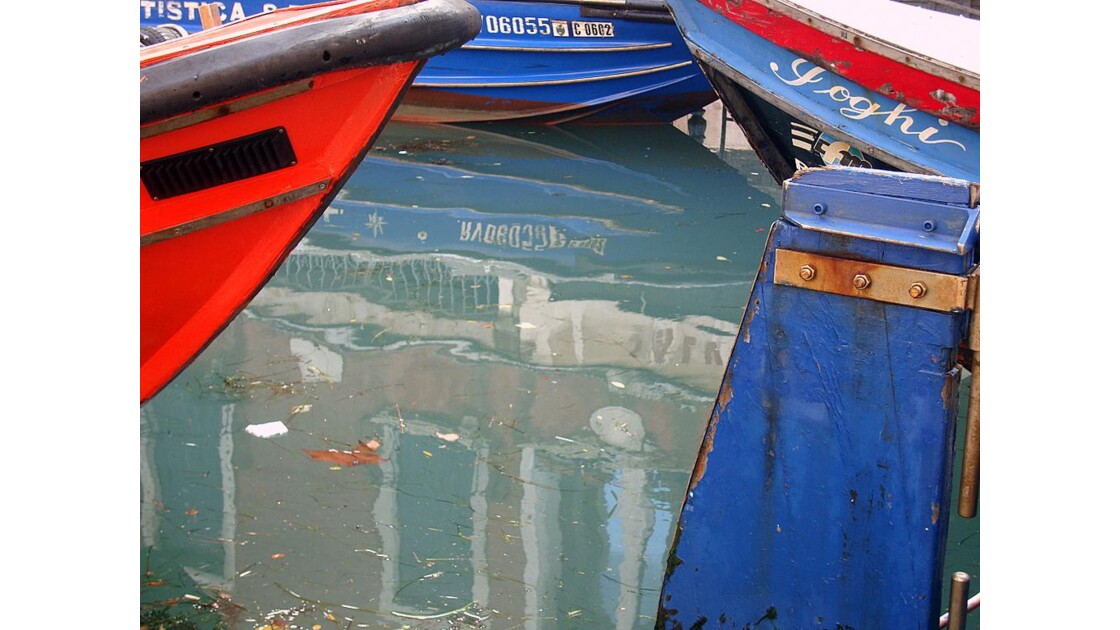 Venise : les barques