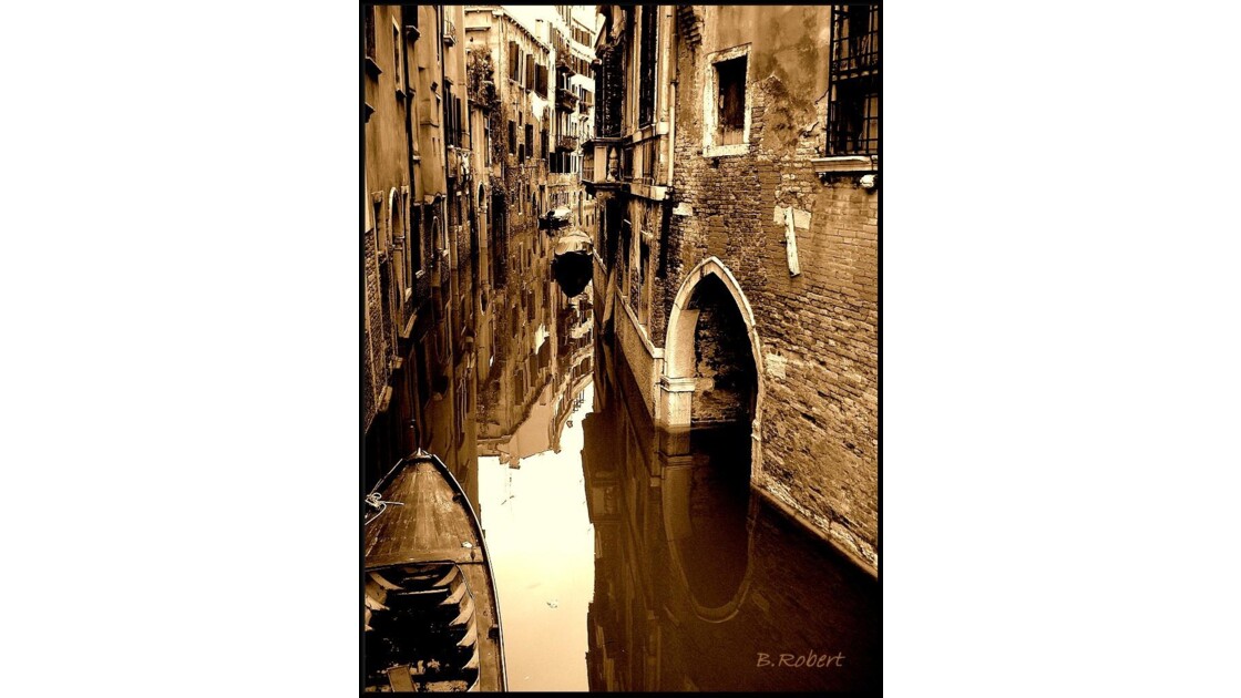 Venise : canal quartier San Marco