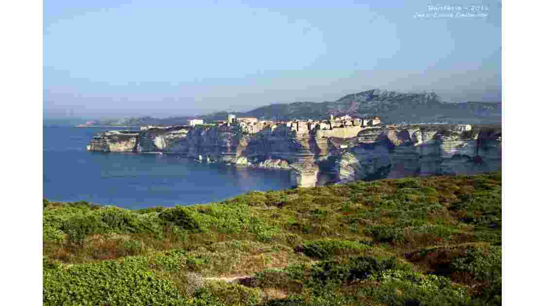 Bonifacio et sa falaise, Corse-du-Sud