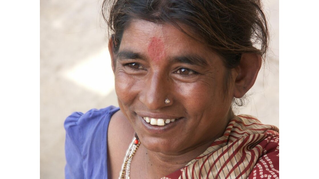 Portrait femme indienne 1