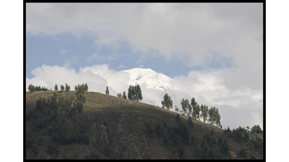Chimborazo 6310m sommet de l'Equateur