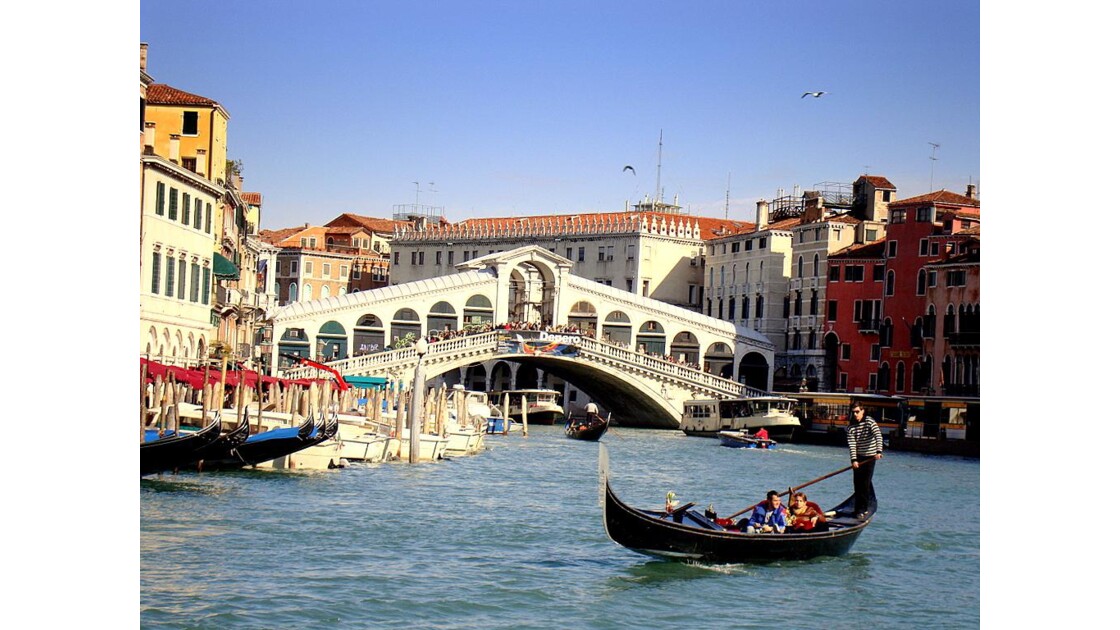 Venise : le pont du Rialto