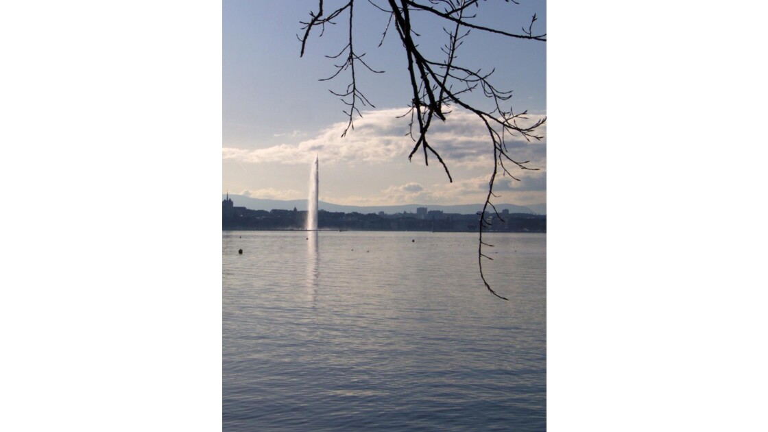 Genève le jet d'eau