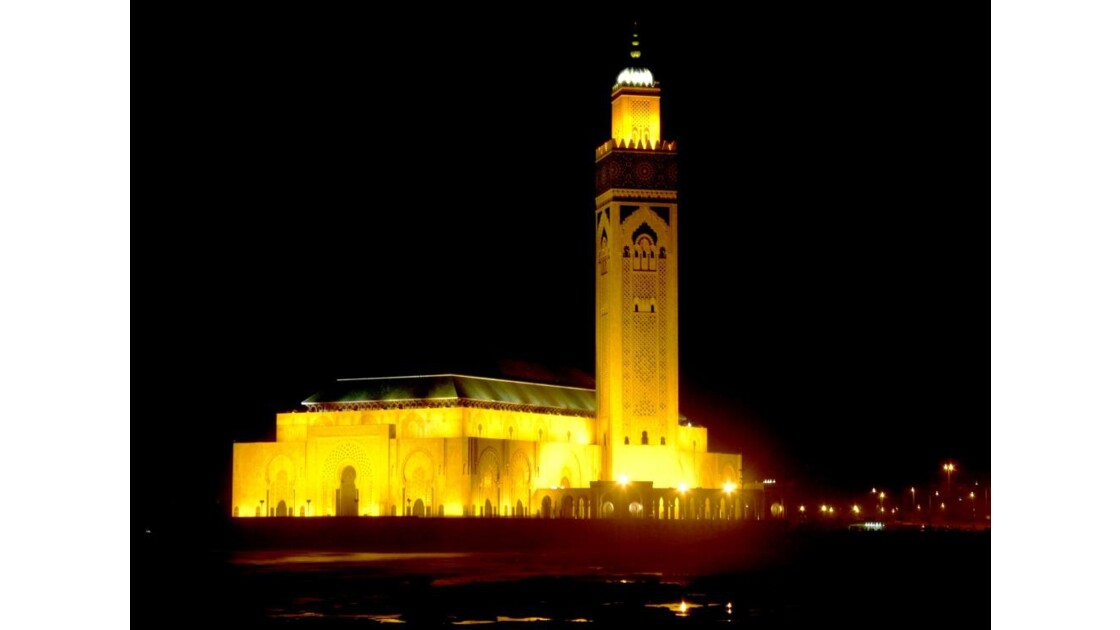 Mosquée Hassan II, l'étincelante