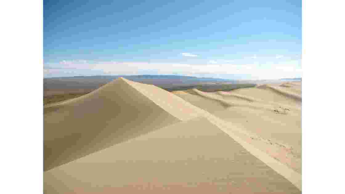Dunes de sable du desert de Gobi