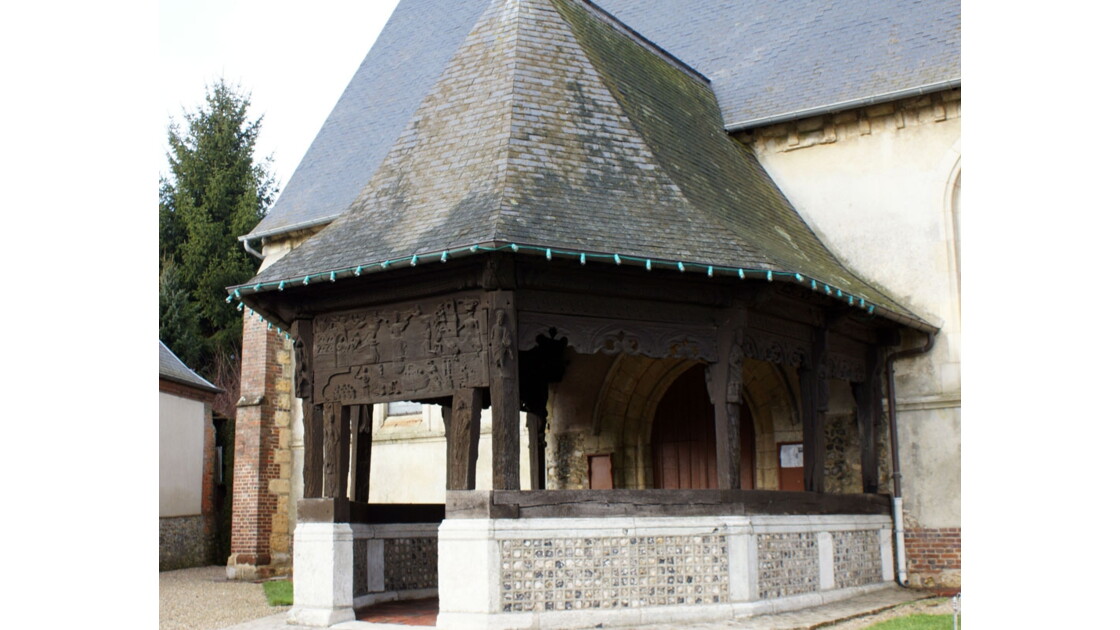 Eglise Jean Baptiste à Bosc Bordel, Geo.fr
