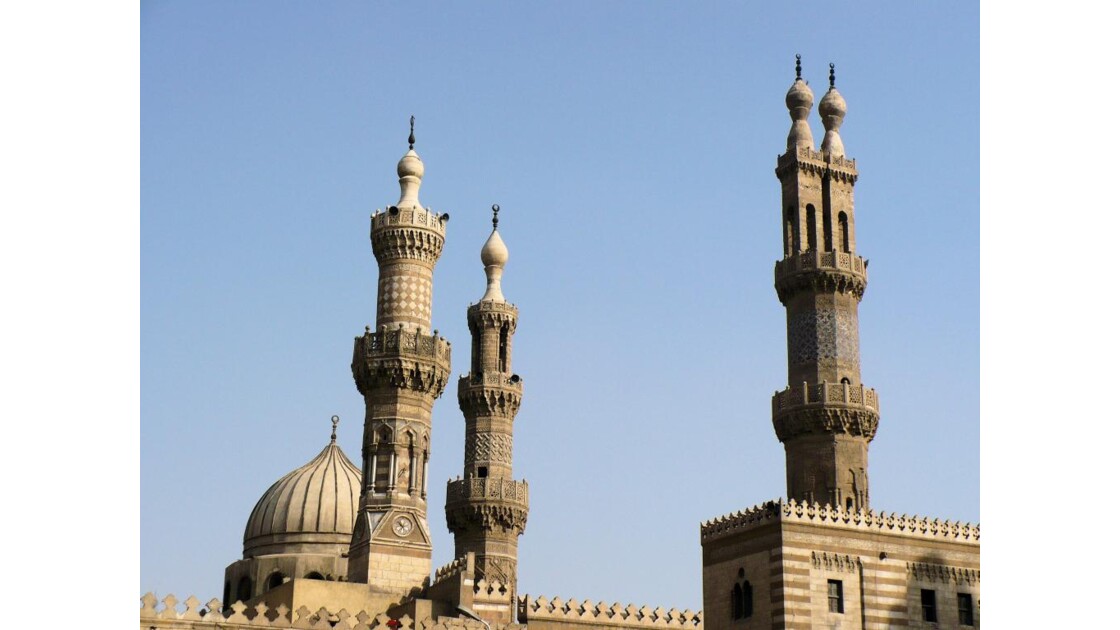 Minarets au Caire