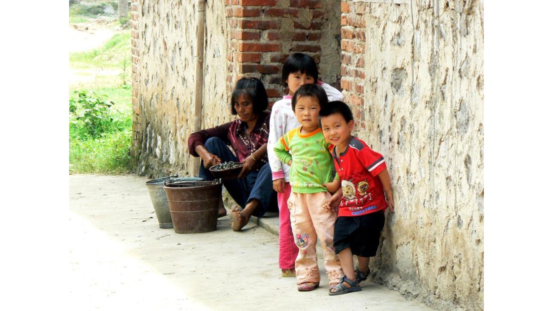 Enfants - Liu Gong - Chine