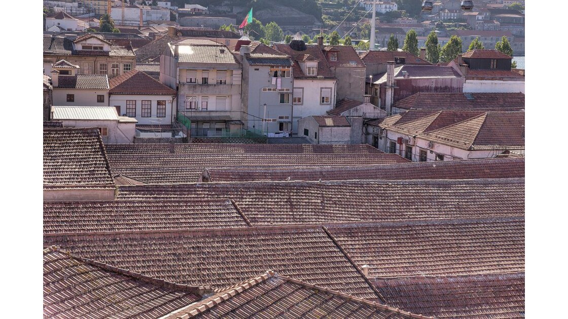 roofs of Calems at Villa nova de Gaia