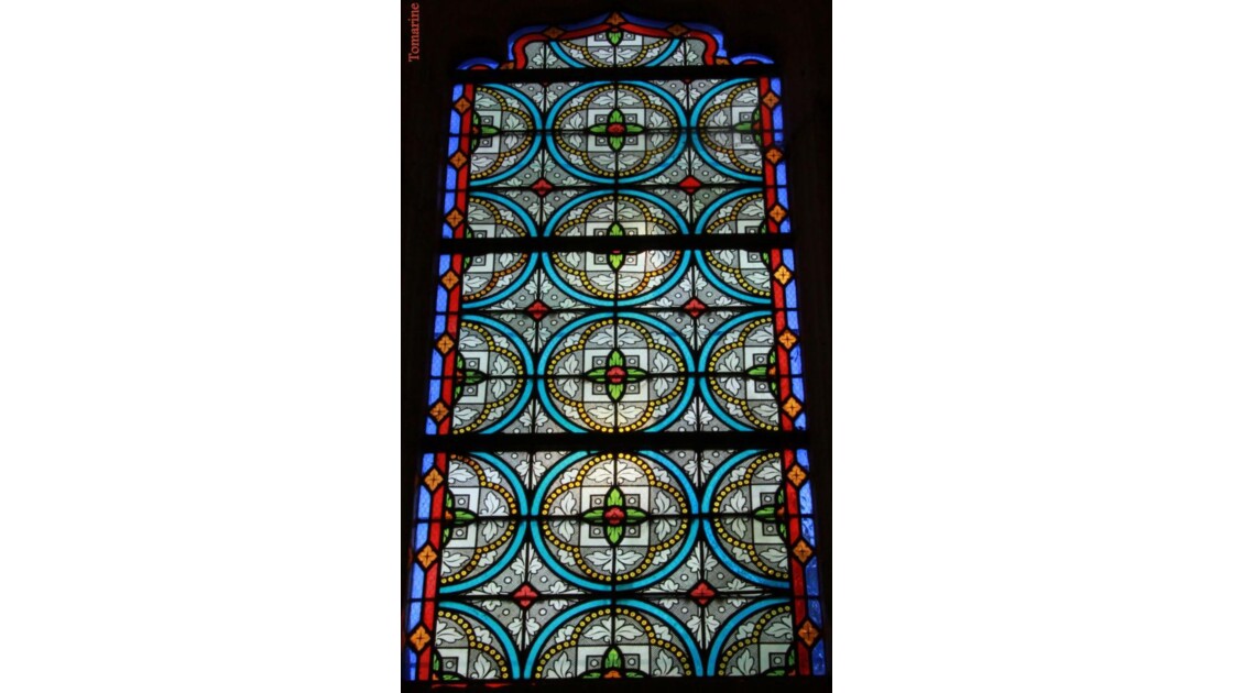 vitrail  église de Fieffes 2