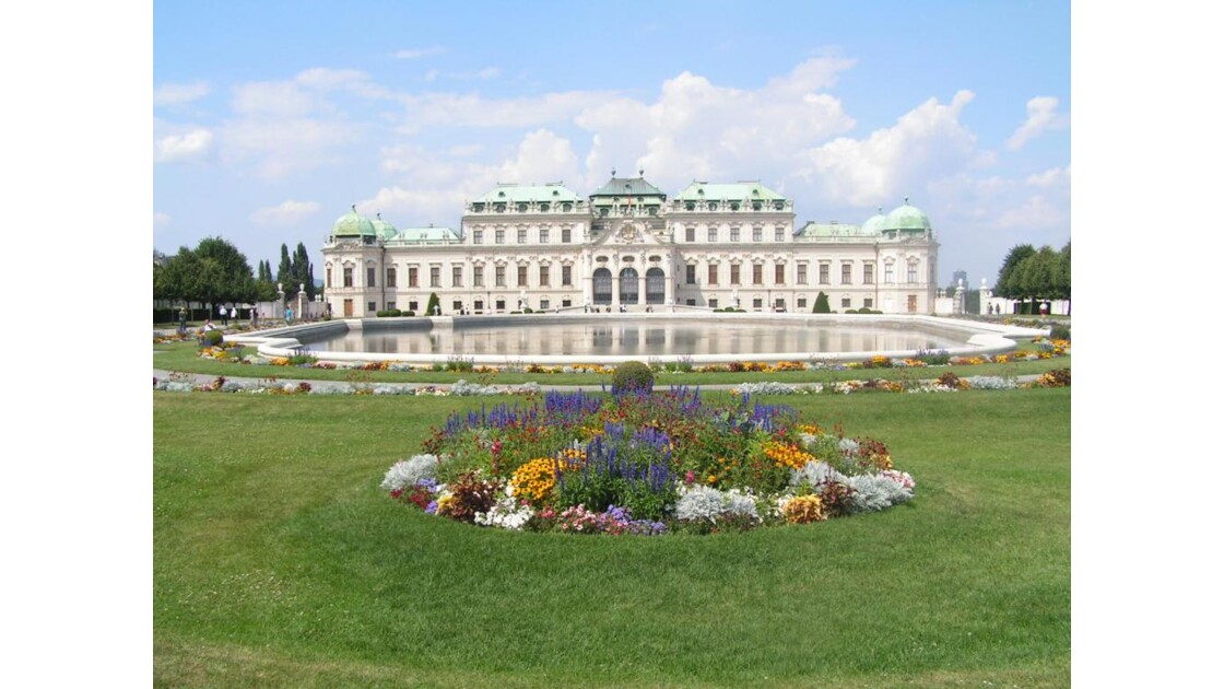 VIENNE palais baroque du Belvédère