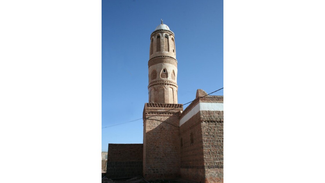 Kaukaban, le minaret