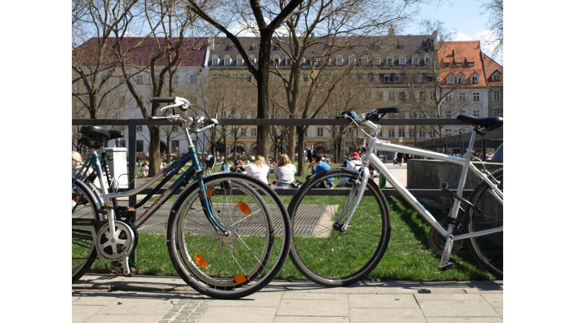 Vélos à Munich