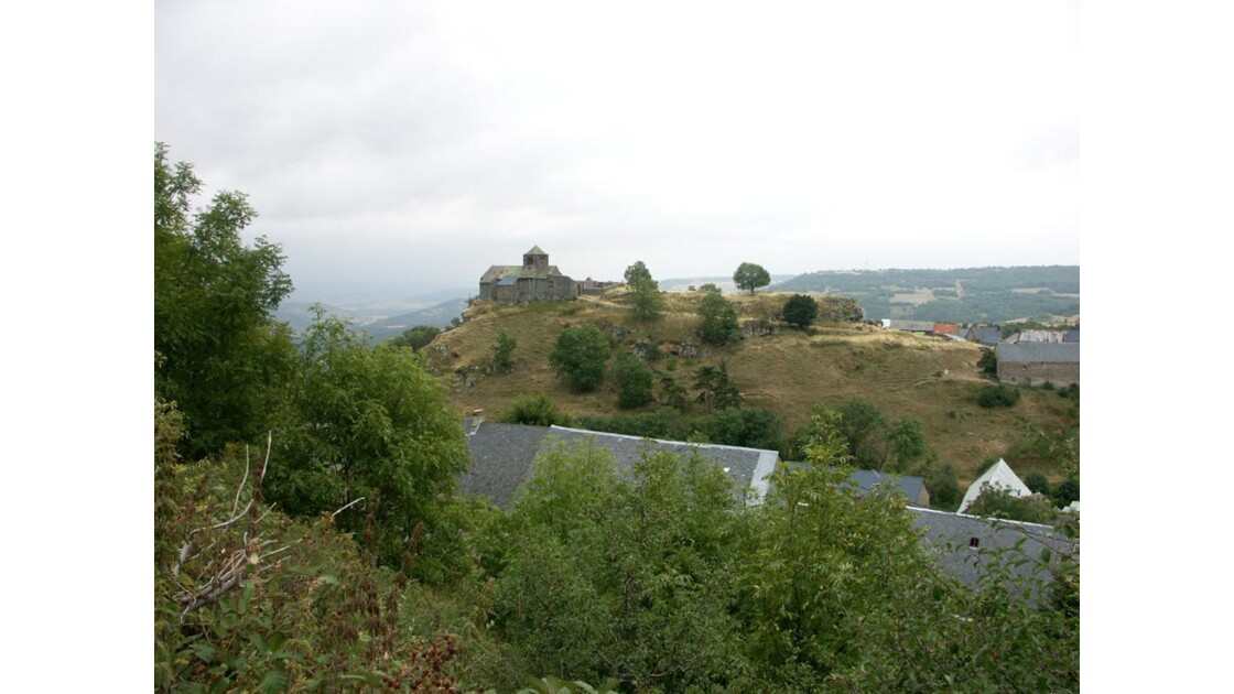 Vue du village de Dauzat-sur-Vodable