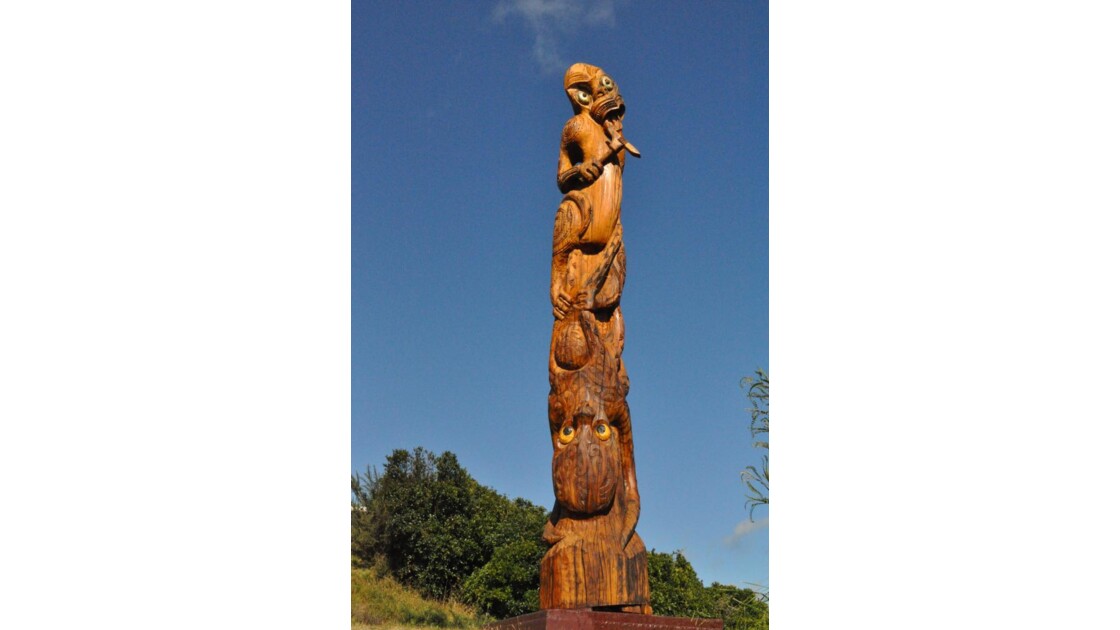 Totem maori 