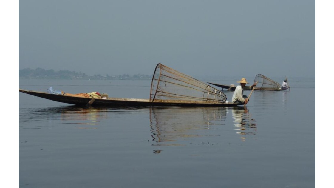 Myanmar-Pecheurs au Lac Inle