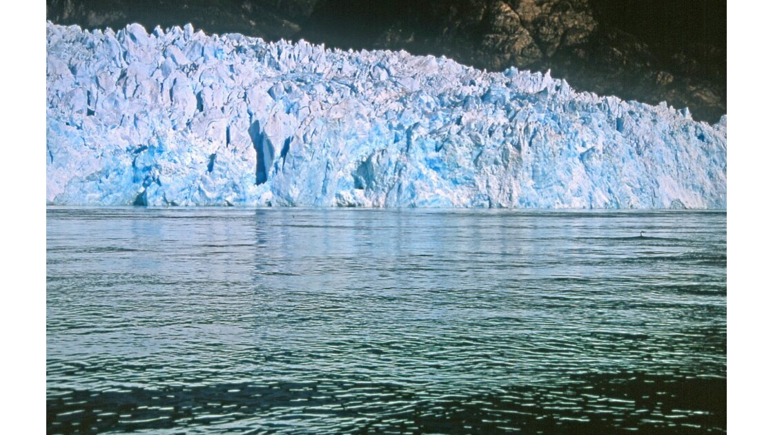 la langue frontale du glacier San Rafae