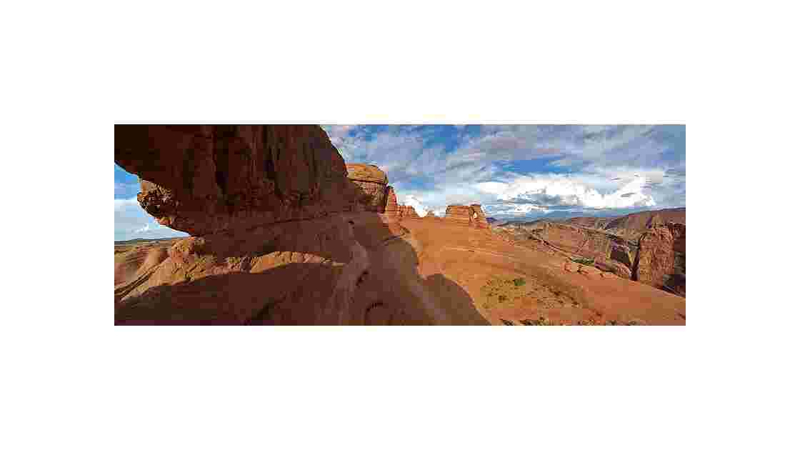 Panoramic @ Delicate Arch