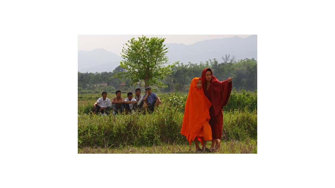 Jeunes moines laotiens