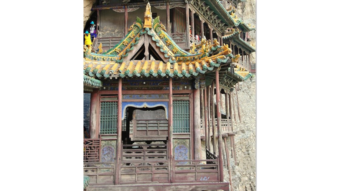 Le monastère suspendu de Hengshan.
