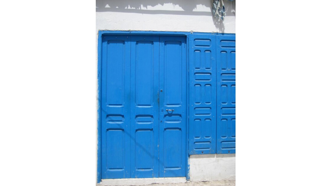 Porte bleue - Tunisie
