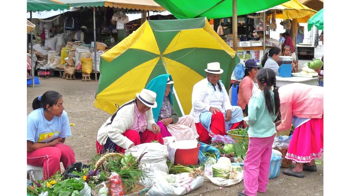 Equateur - CUENCA  - Marché.