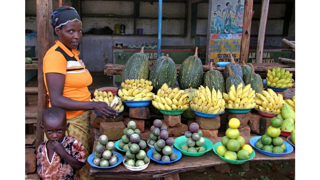 Ouganda : marché