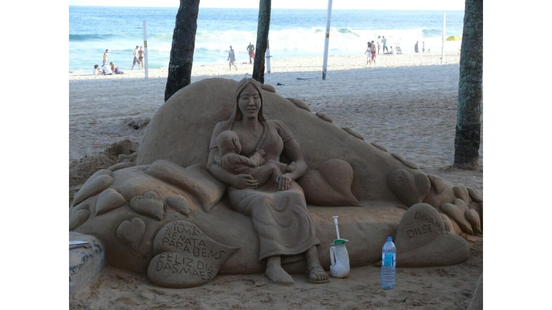 sculture de sable 