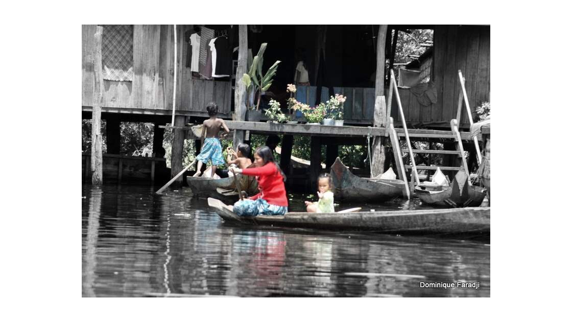 La vie sur le Tonlé Sap