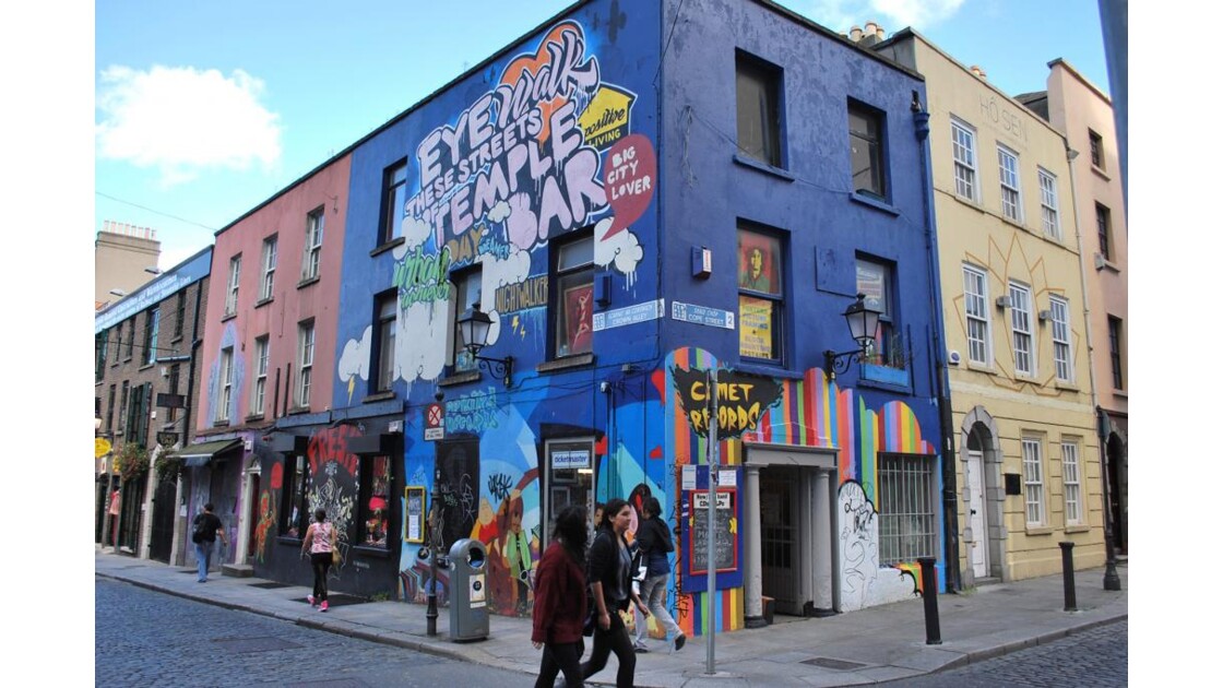 Dublin, quartier "Temple Bar"
