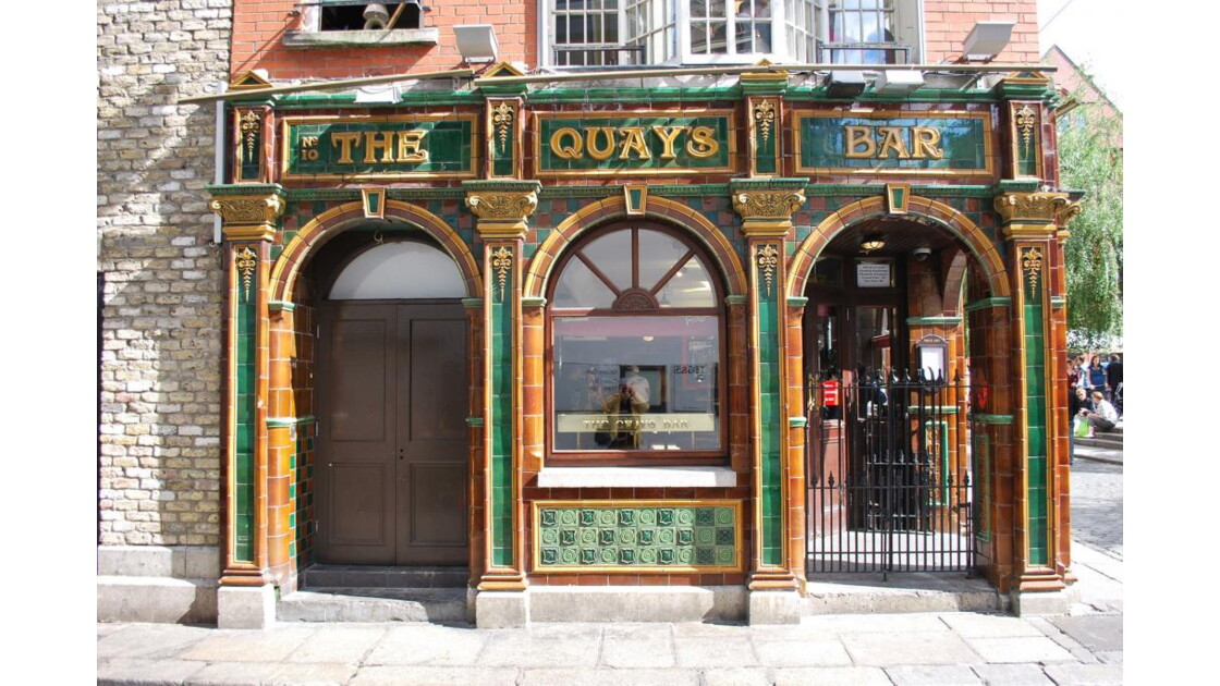 Dublin, quartier "Temple Bar", Geo.fr