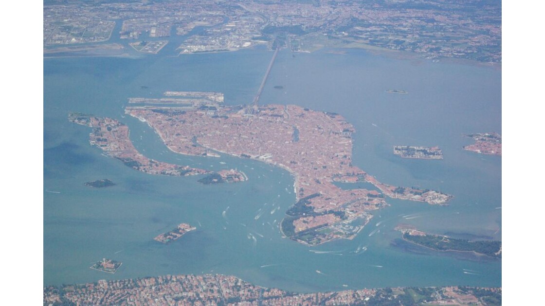 Venise Vue Du Ciel Jpg Retour Vers La France Et Passage Geo Fr