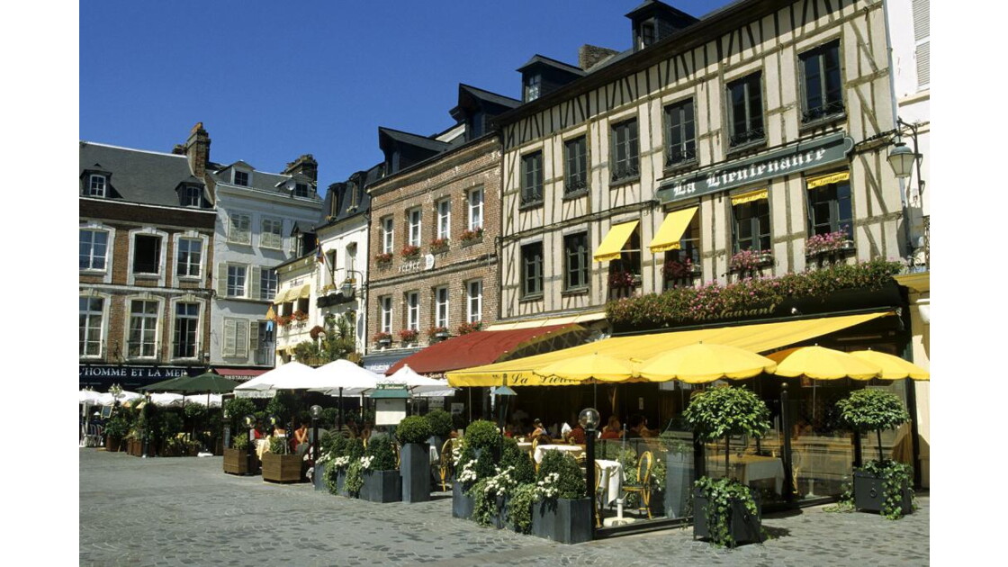 Place SteCatherine à Honfleur, Geo.fr