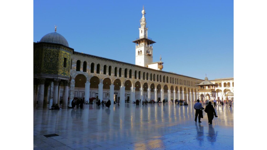 Cour mosquée des Omeyyades 3