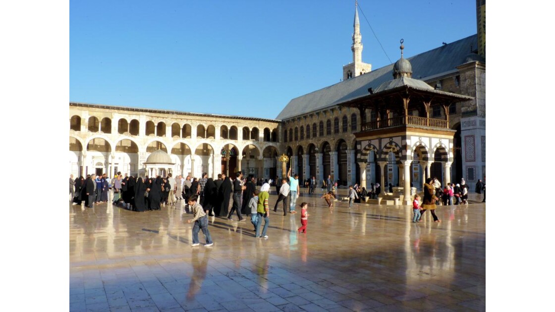 Cour mosquée des Omeyyades 4