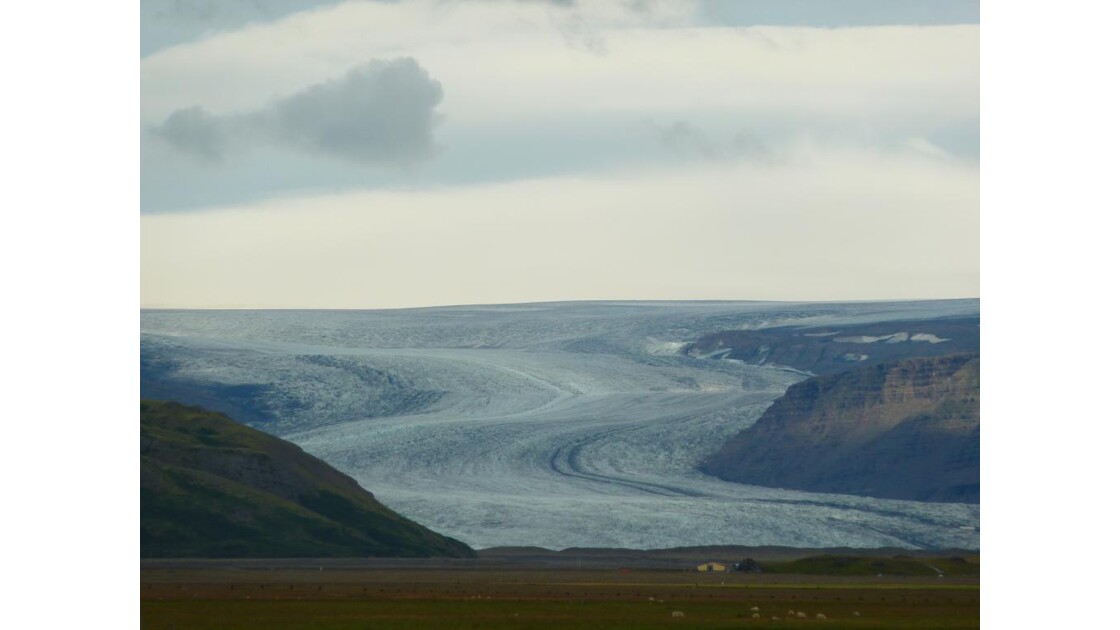 1 des 4 langues du glacier Vatnajökull