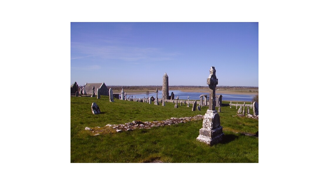 cimetière gaëlic CLONMACNOISE