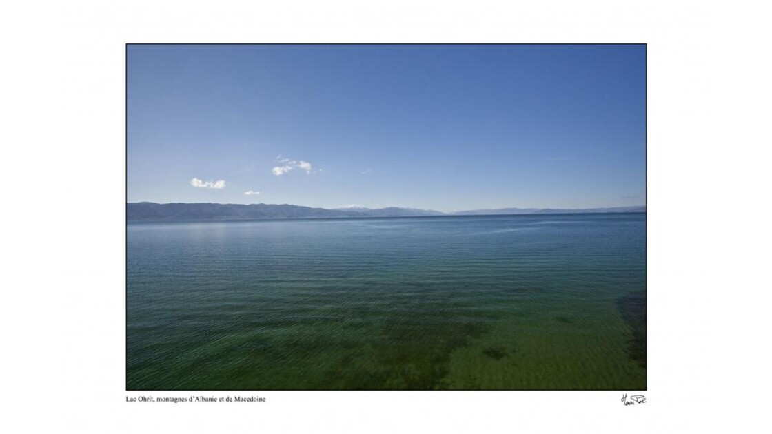 Le lac Ohrit