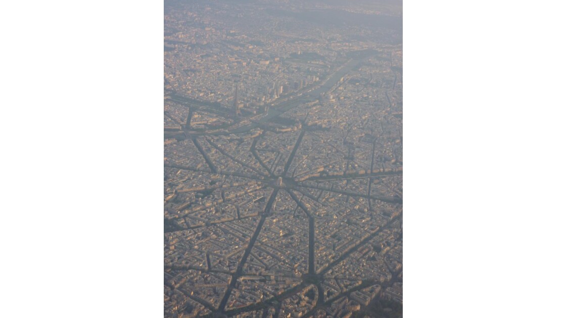 Paris vu du ciel.