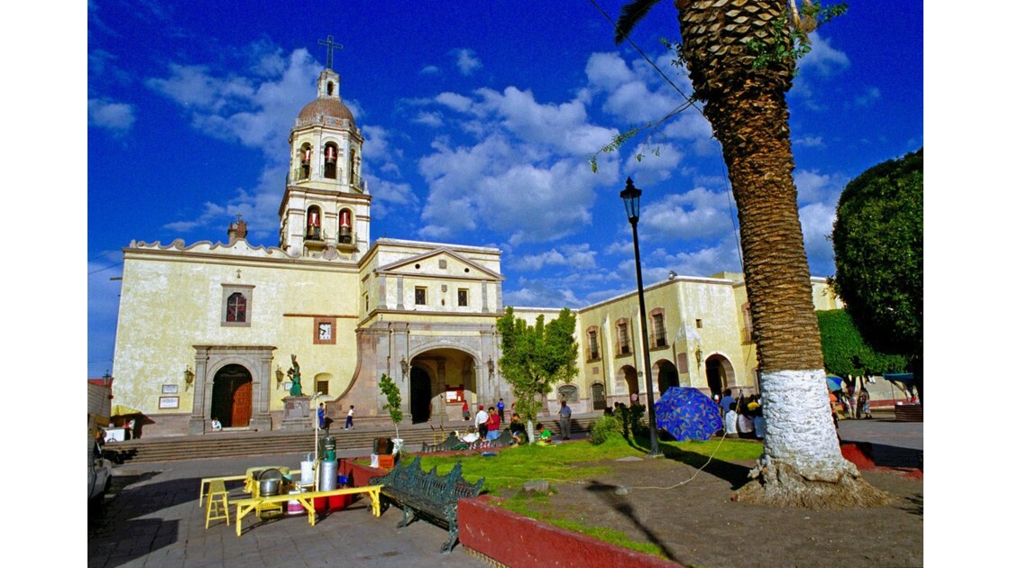 Mexique Querétaro Iglesia  Santa Cruz