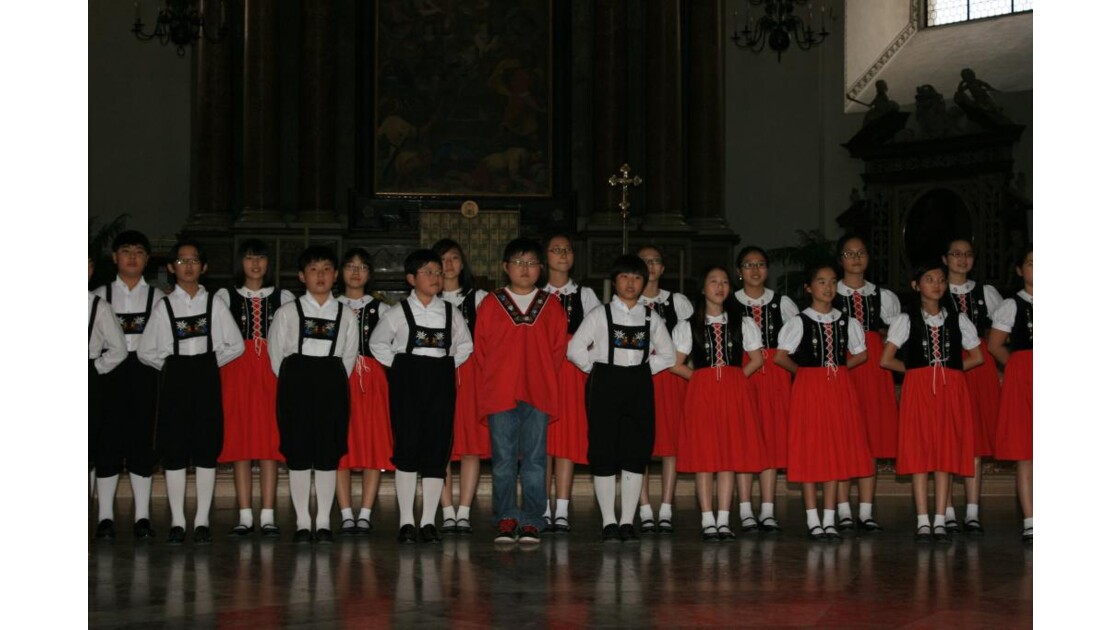 Coréens Tyroliens à Salzbourg