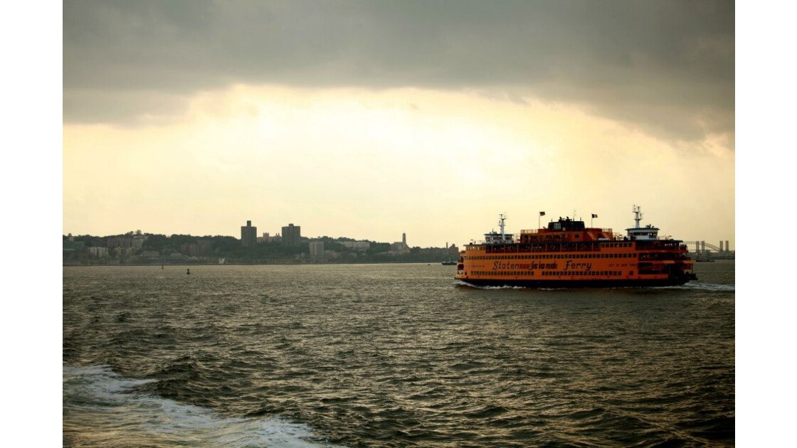 Ferry pour Staten Island, New York