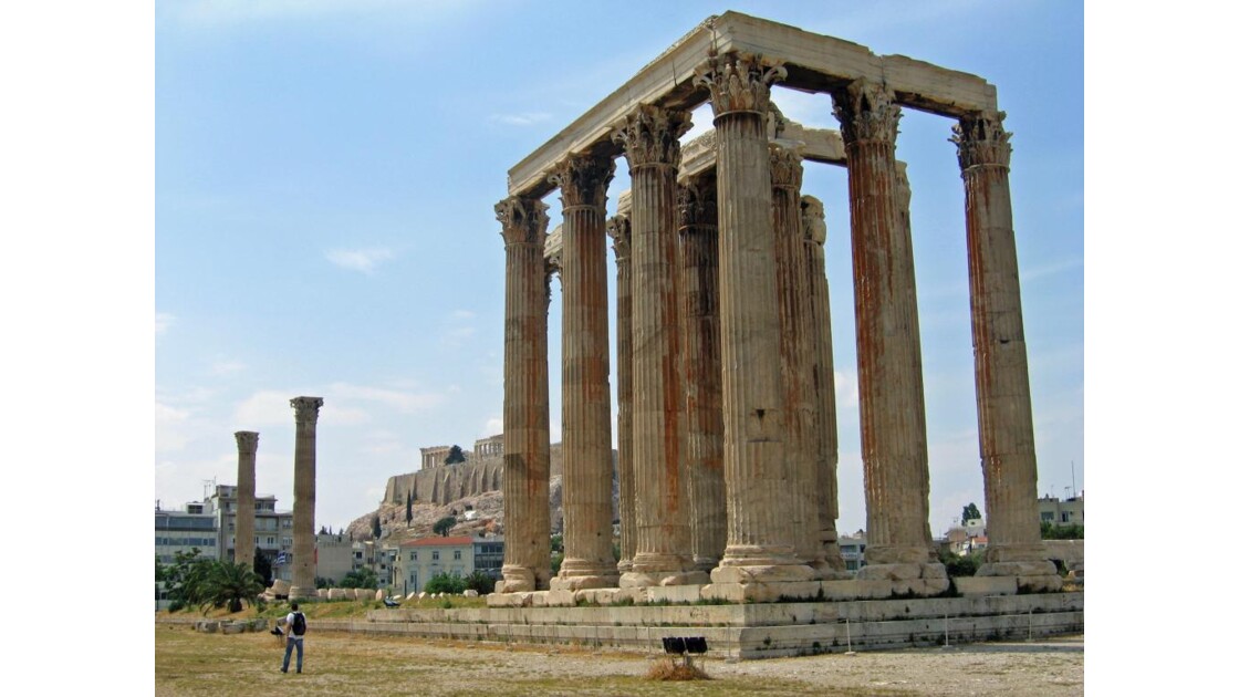 Le temple de Zeus Olympien, Geo.fr
