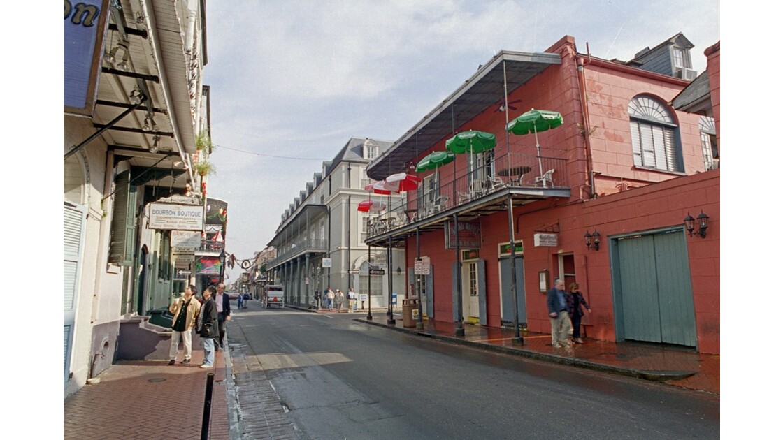 New Orleans French Quarter Bourbon St 1