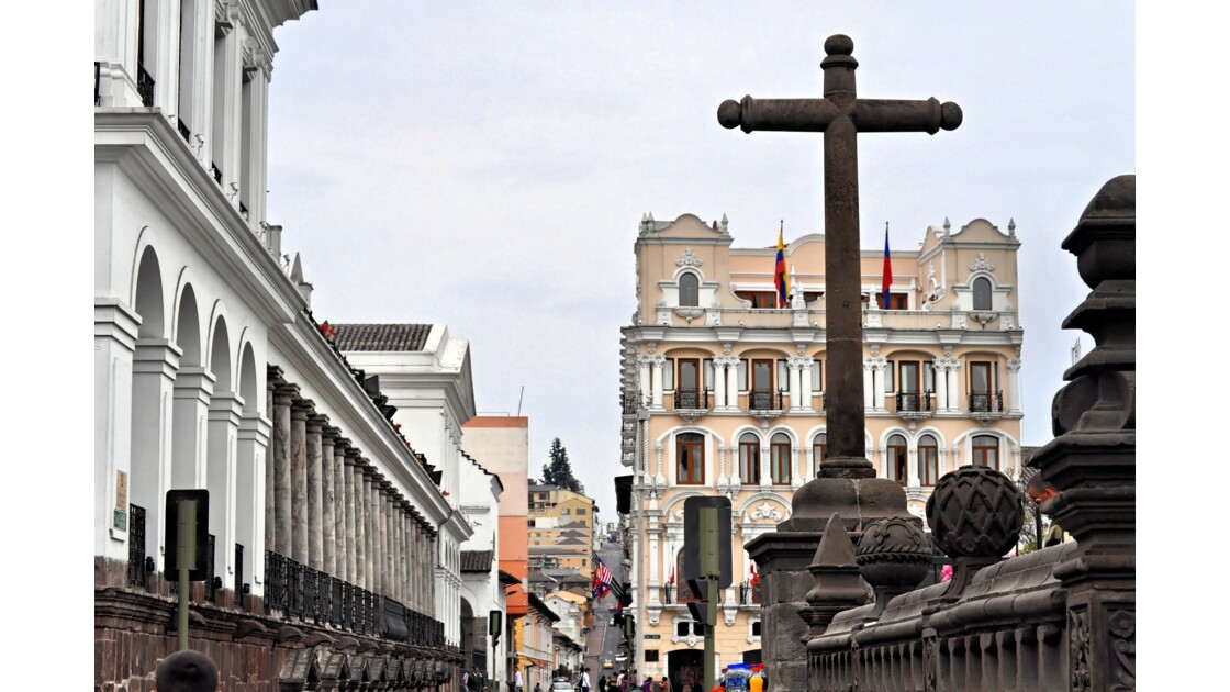 Place de l'Indépendance à Quito, Équateur