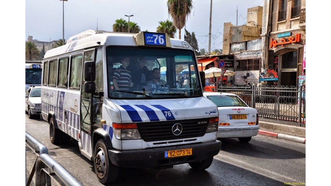 Jérusalem - Bus pour Palestiniens