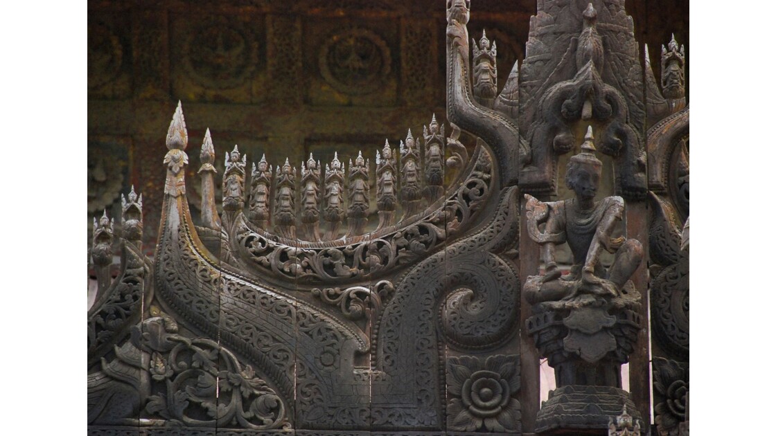 Le Palais d'Or à Mandalay